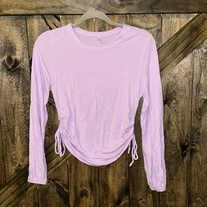 JoyLab Ruched Long‎ Sleeve Tee